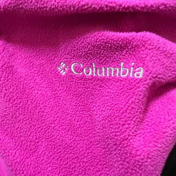 Columbia Fleece Pulllover Women's Pink Hoodie - Picture 4 of 4